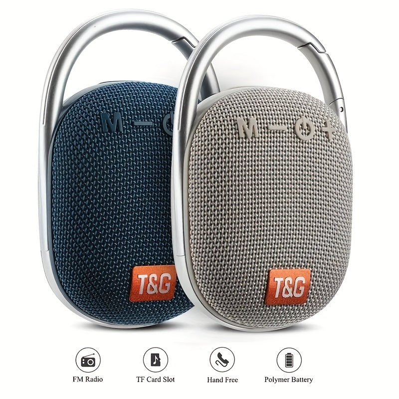 T&G 321 Wireless Portable Speaker Mountaineering Cycling Waterproof High Battery Life Wireless Connection FM And TF Card Compatible For Beach Cycling Adventure Outdoor Sports - Digital Edges | Online Electronics Store