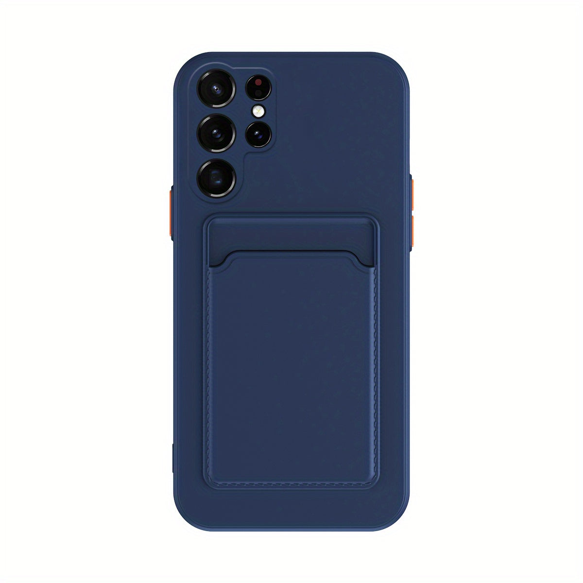 Premium Black Protective Cover for Samsung S21/S22/S23/A52/A72/A73/M53/M33/A33/A34/A54/A32/A12/Note20u - Insertable Card Slot & Superior Skin-Feeling - Digital Edges | Online Electronics Store