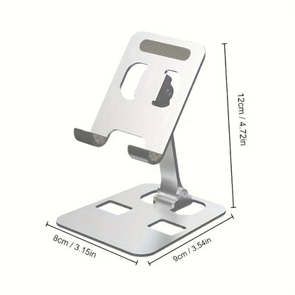 Metal Foldable Lifting Mobile Phone Holder Lazy Desktop Holder Mobile Phone Tablet Universal Holder Multi Angle Adjustable Mobile Phone Holder Children's Online Class Mobile Phone Holder Base Compact And Portable - Digital Edges | Online Electronics Store