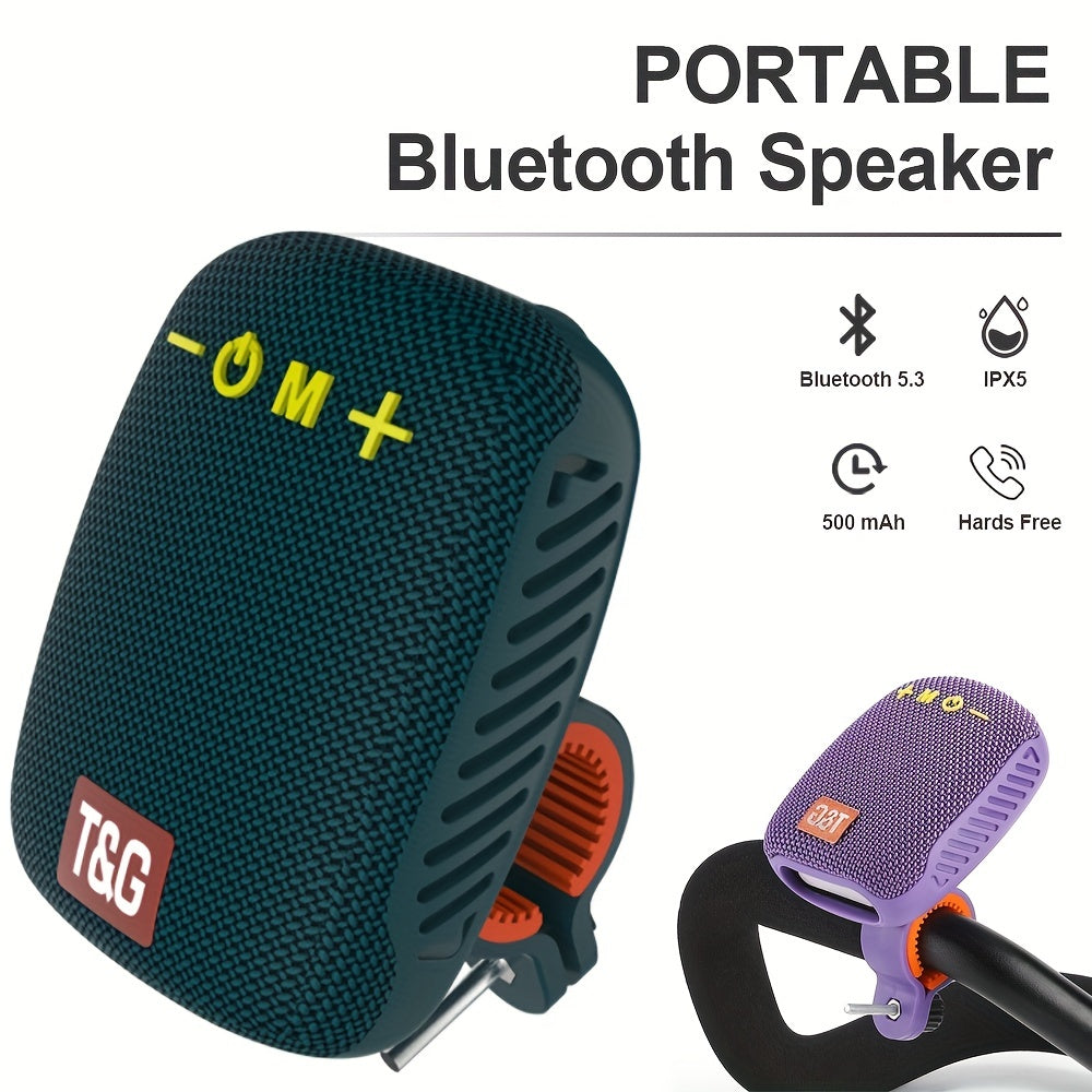 T&G392 Outdoor Bicycle Wireless Speaker ,BT Built-in Mic Hands-free Call IPX5 Waterproof TWS AUX USB TF FM Radio - Digital Edges | Online Electronics Store