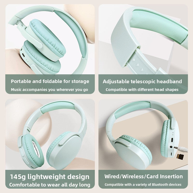 Bluetooth Over-Ear Headphones with Colour Options – additional product photo 4