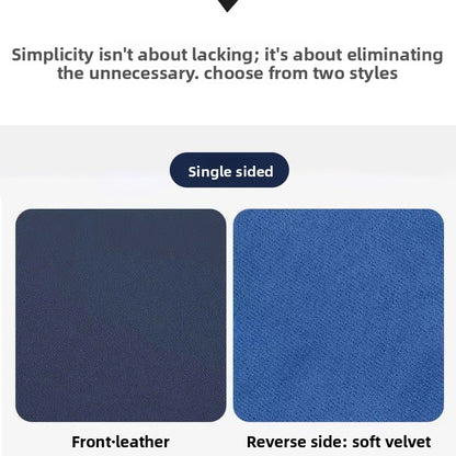 Leather Mouse Pad Large Desk Mat Waterproof Customizable Office Writing Pad – additional product photo 2