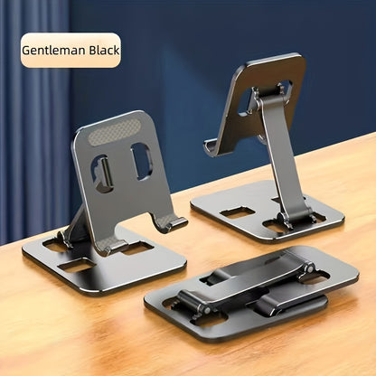 Metal Foldable Lifting Mobile Phone Holder Lazy Desktop Holder Mobile Phone Tablet Universal Holder Multi Angle Adjustable Mobile Phone Holder Children's Online Class Mobile Phone Holder Base Compact And Portable - Digital Edges | Online Electronics Store