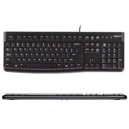Logitech K120 wired keyboard notebook desktop computer office home USB office desktop waterproof