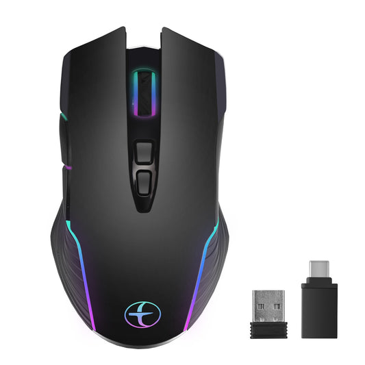 Virtual anti sleep wireless mouse