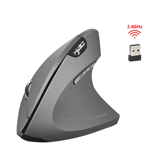 Wireless Mouse 2.4G Vertical Health Mouse External Battery 6D Design Computer Office