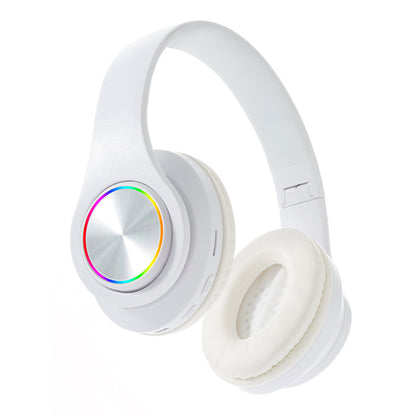 B39 Wireless Headphones  Breathing Light Stable Connection Low Latency Noise Reduction Deep Bass Bluetooth