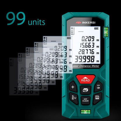 INKERSI Laser Rangefinder Digital Tape Measure 40M/70M/120m High Precision Laser Distance Meter Roulette Range Finder No Battery - Digital Edges | Online Electronics Store