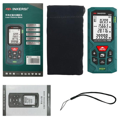 INKERSI Laser Rangefinder Digital Tape Measure 40M/70M/120m High Precision Laser Distance Meter Roulette Range Finder No Battery - Digital Edges | Online Electronics Store