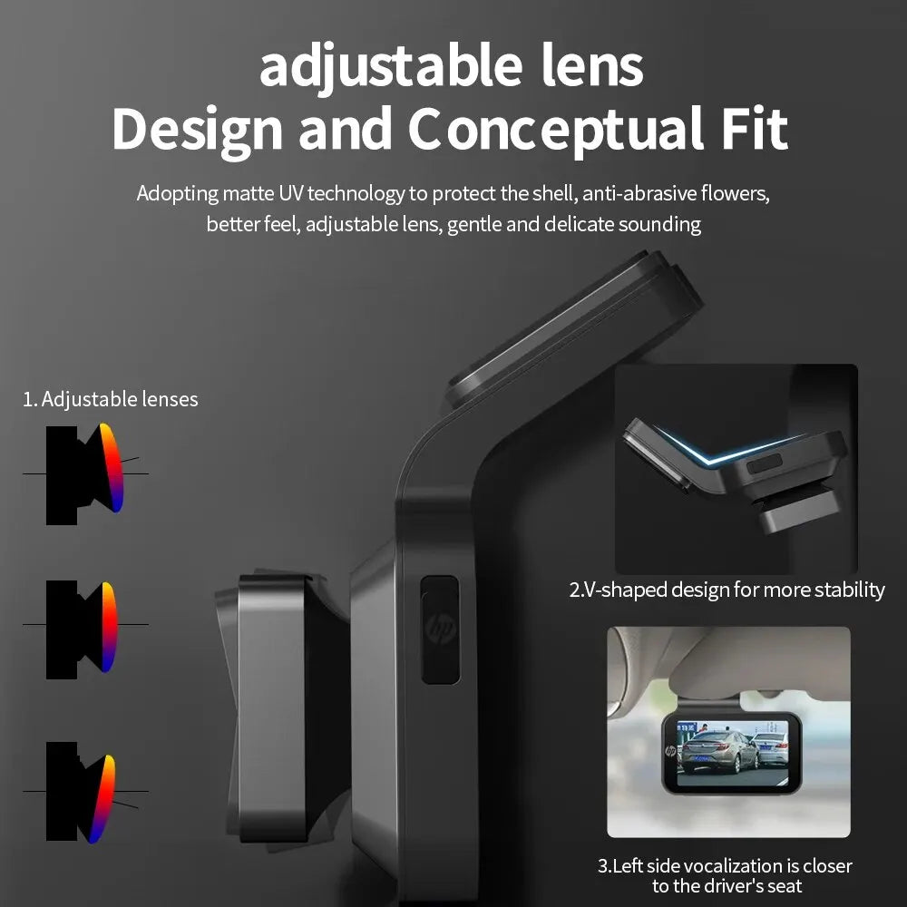 Dash Cam WiFi Full HD 1296P