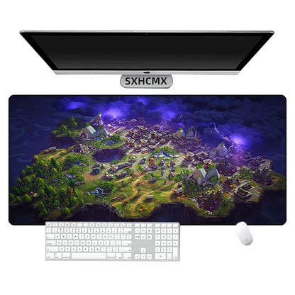 Mouse Pad Gamer F-Fortnite XL HD New Mousepad Gaming Speed XXL Desk Mat Natural Rubber Office Mouse Mats Keyboard MousePad