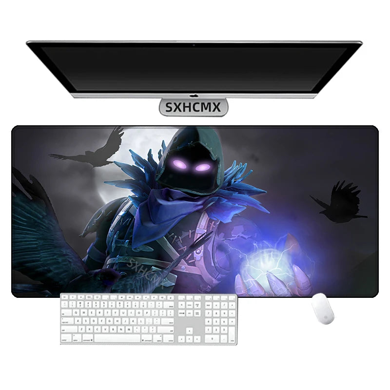 Mouse Pad Gamer F-Fortnite XL HD New Mousepad Gaming Speed XXL Desk Mat Natural Rubber Office Mouse Mats Keyboard MousePad