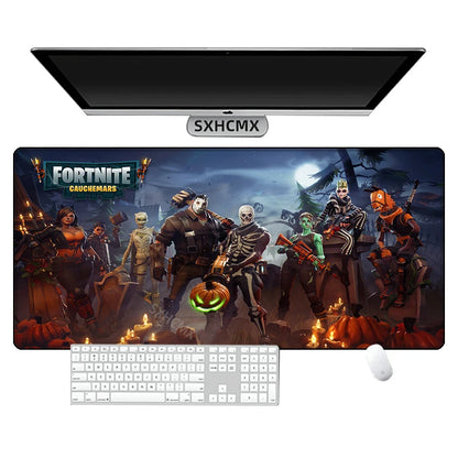Mouse Pad Gamer F-Fortnite XL HD New Mousepad Gaming Speed XXL Desk Mat Natural Rubber Office Mouse Mats Keyboard MousePad