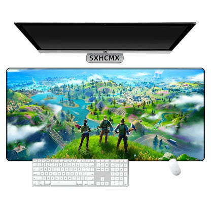 Mouse Pad Gamer F-Fortnite XL HD New Mousepad Gaming Speed XXL Desk Mat Natural Rubber Office Mouse Mats Keyboard MousePad
