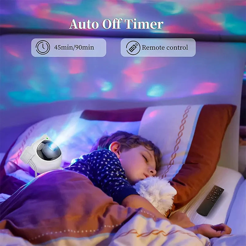 Kids Star Projector Night Light with Remote Control 360 Adjustable Design Astronaut Nebula Galaxy Lighting for Children - Digital Edges | Online Electronics Store