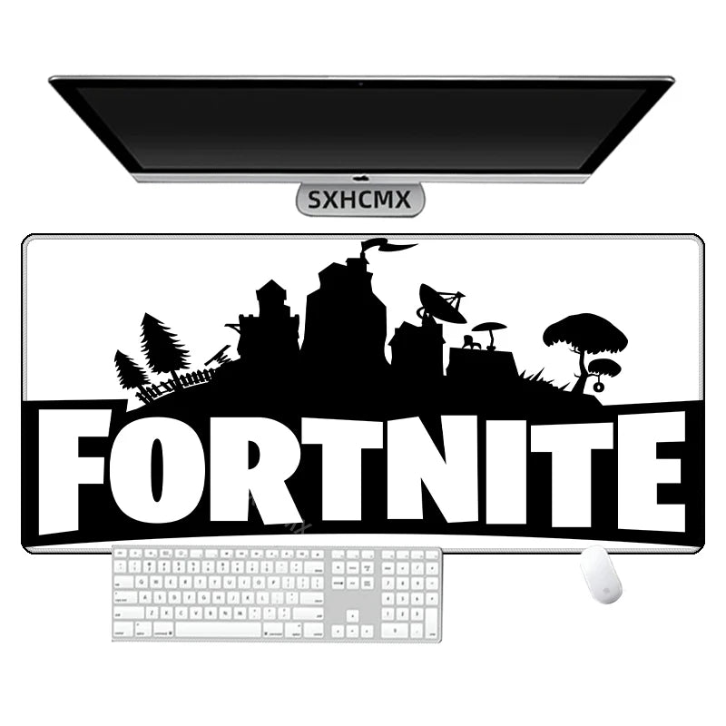 Mouse Pad Gamer F-Fortnite XL HD New Mousepad Gaming Speed XXL Desk Mat Natural Rubber Office Mouse Mats Keyboard MousePad