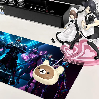 Paradise Shooting F-Fortnite Game Non-slip Mouse Pad Office Computers Laptops E-sports Game Desk Mats XXL Keyboard