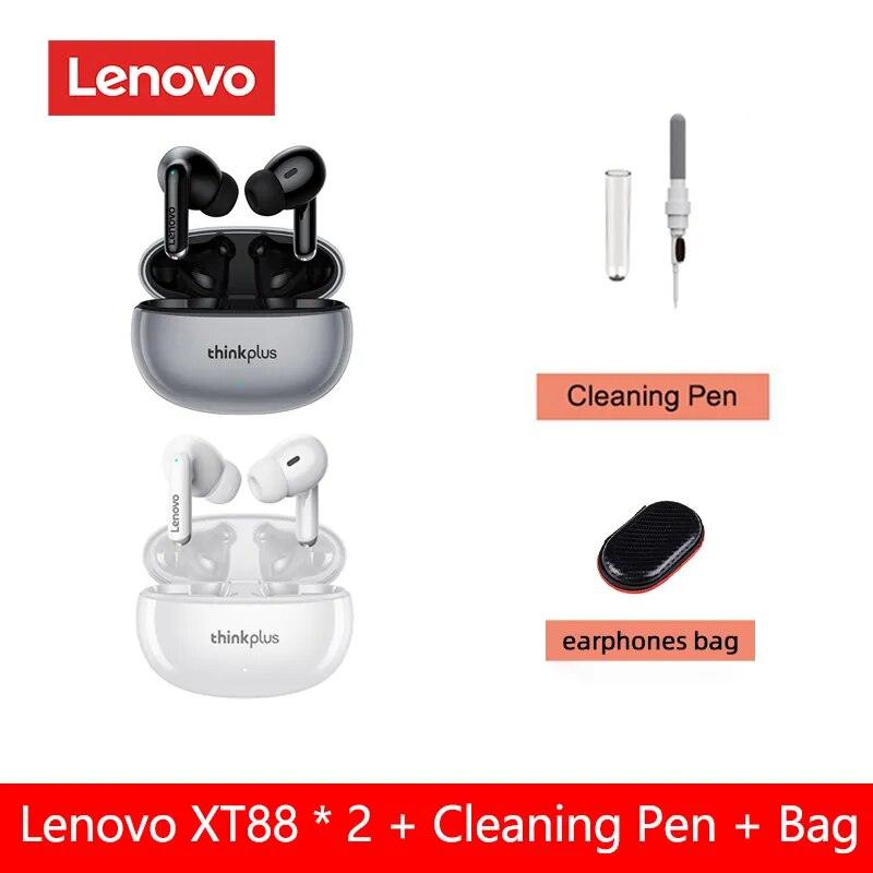 Lenovo XT88 TWS Wireless Earphone Bluetooth 5.3 Dual Stereo Noise Reduction Headset - Digital Edges | Online Electronics Store