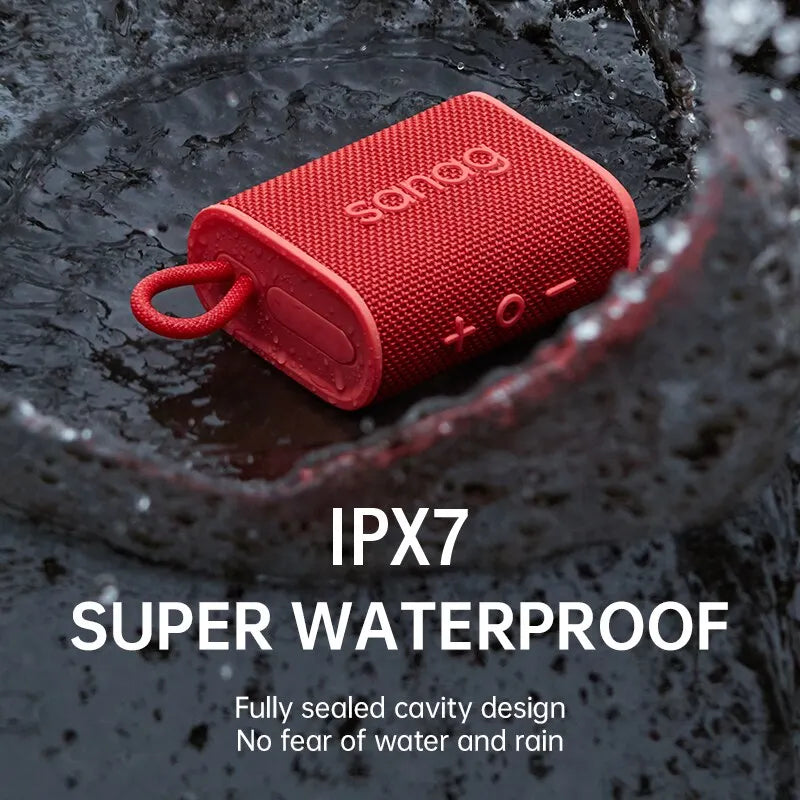 Sanag M13S PRO Bluetooth Speaker 5W IPX7 Waterproof Mini Outdoor Portable APP Control Wireless Speaker Subwoofer Hands Free Call - Digital Edges | Online Electronics Store