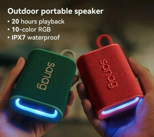 Sanag M13S PRO Bluetooth Speaker 5W IPX7 Waterproof Mini Outdoor Portable APP Control Wireless Speaker Subwoofer Hands Free Call - Digital Edges | Online Electronics Store