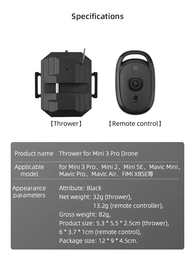 Airdrop System for DJI drones
