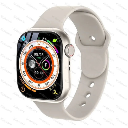4G SIM Card Android Watch 1.96" Curved Screen AMOLED Men Woman Wifi GPS Connected Waterproof Clock Korean Polish Original 2024