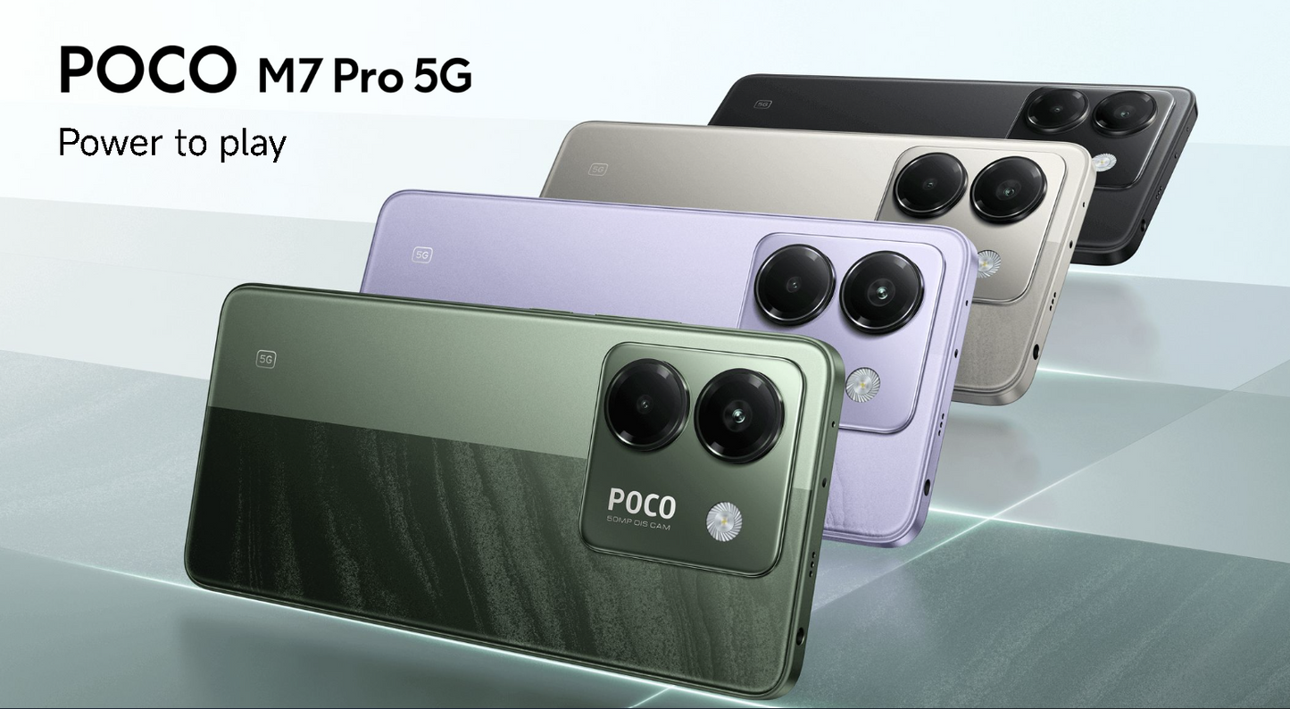 Xiaomi POCO M7 Pro 5G - 8GB+256GB | 12GB+256GB