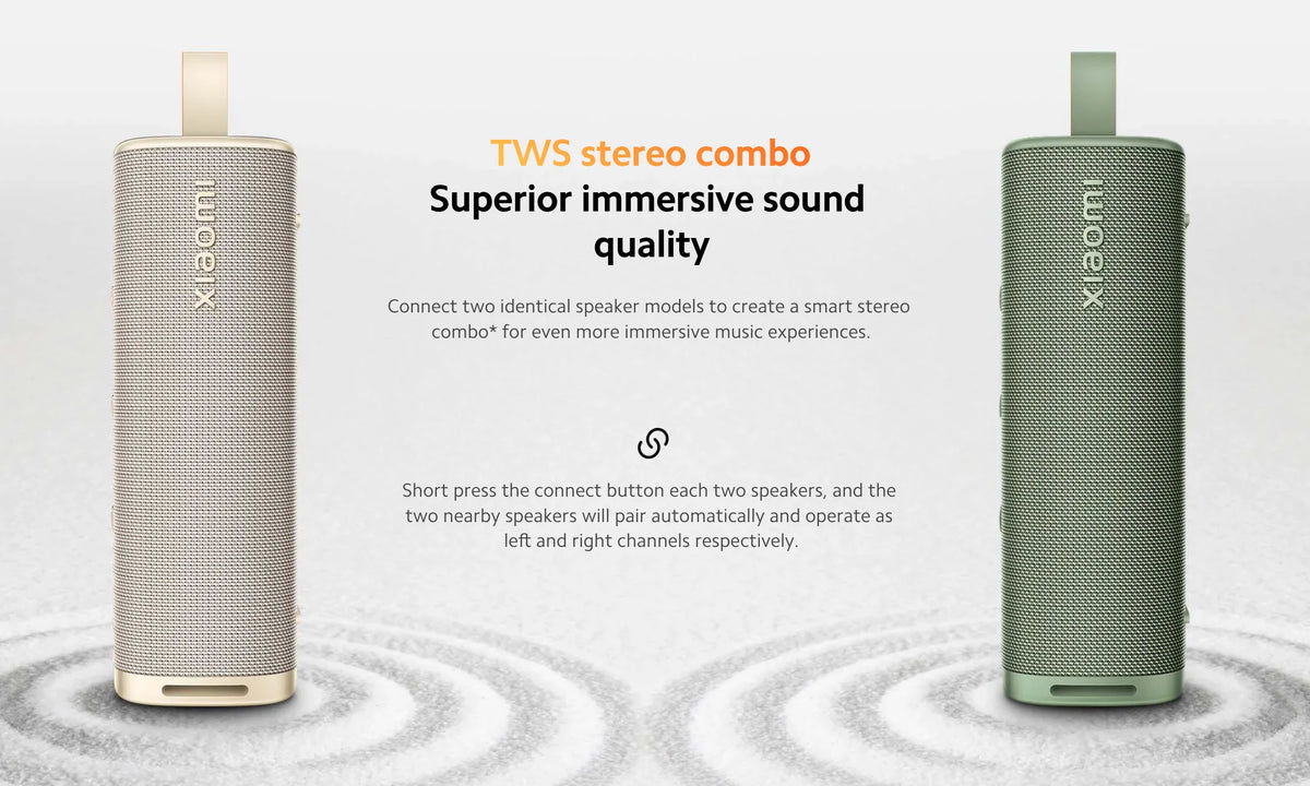 Xiaomi Sound Outdoor S29H – Green/Gold colourway