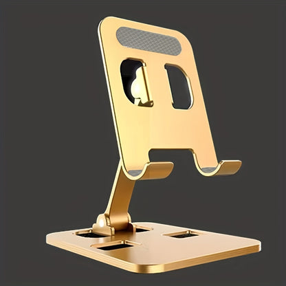 Metal Foldable Lifting Mobile Phone Holder Lazy Desktop Holder Mobile Phone Tablet Universal Holder Multi Angle Adjustable Mobile Phone Holder Children's Online Class Mobile Phone Holder Base Compact And Portable - Digital Edges | Online Electronics Store