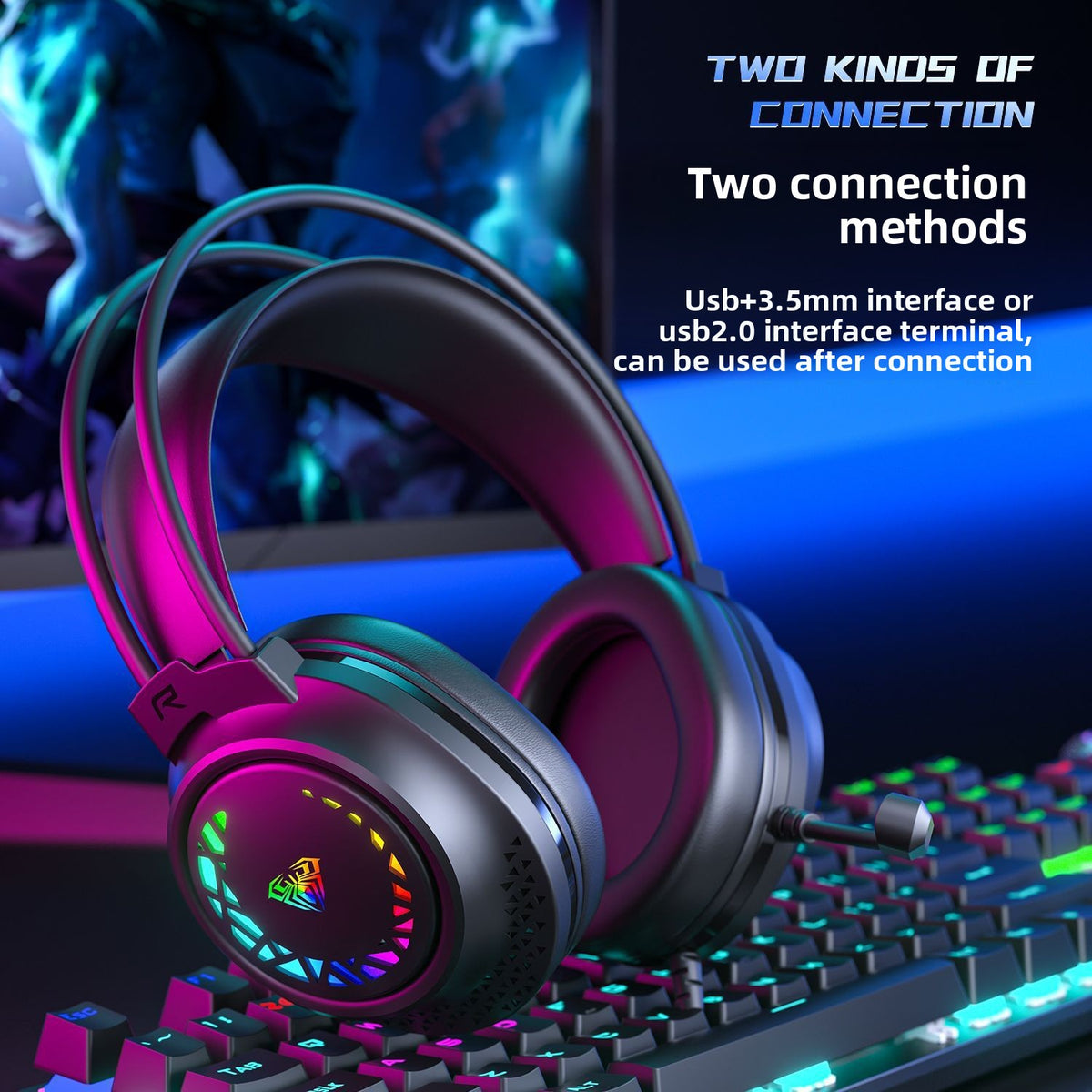 Over-ear wired headphones – additional product photo 2