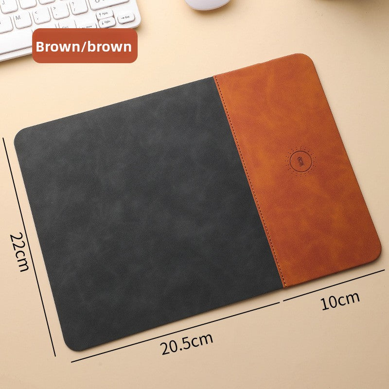 15W Wireless Charging Mouse Pad Desk Mat
