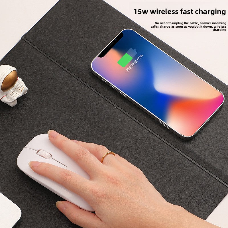 15W Wireless Charging Mouse Pad Desk Mat – additional product photo 2