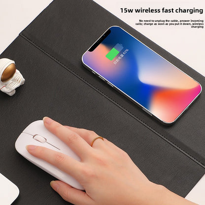 15W Wireless Charging Mouse Pad Desk Mat – additional product photo 2