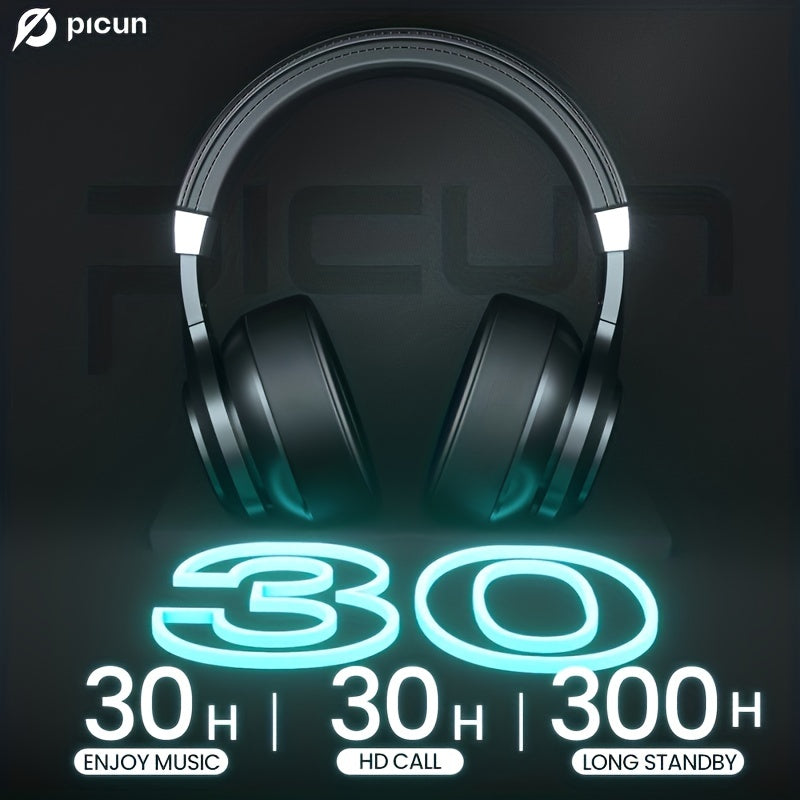 Wireless Headphones, 30H Playtime EQ Music Modes Wireless Headphones With Microphone, HiFi Stereo Foldable Lightweight Headset, Deep Bass For Phone PC Headset - Digital Edges | Online Electronics Store
