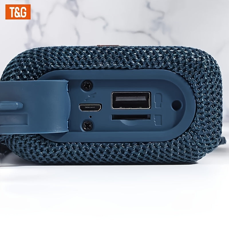 T&G313 Outdoor Speaker, Portable Wireless Speaker Ultra Bass Waterproof , Boombox With TF USB Stereo Speaker - Digital Edges | Online Electronics Store