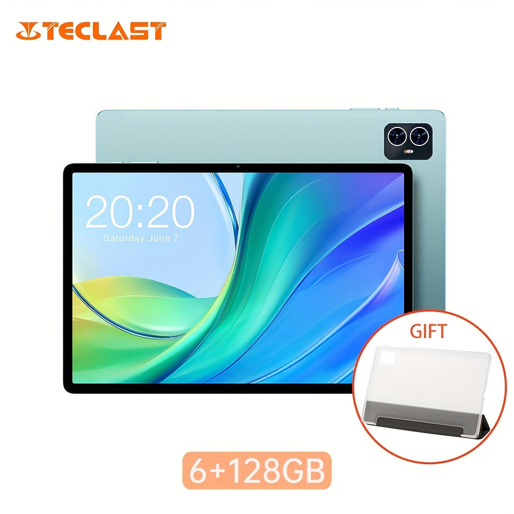 Teclast M50 Tablet Unisoc T606 8-Core 6+6GB RAM 128GB ROM, 25.65 Cm TDDI  Fully Laminated Display LTE Support Dual SIM For Android 13 Tablet 6000mAh
