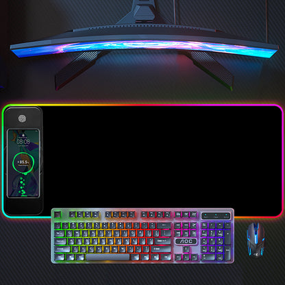 Wireless charging illuminated mouse pad – additional product photo 6