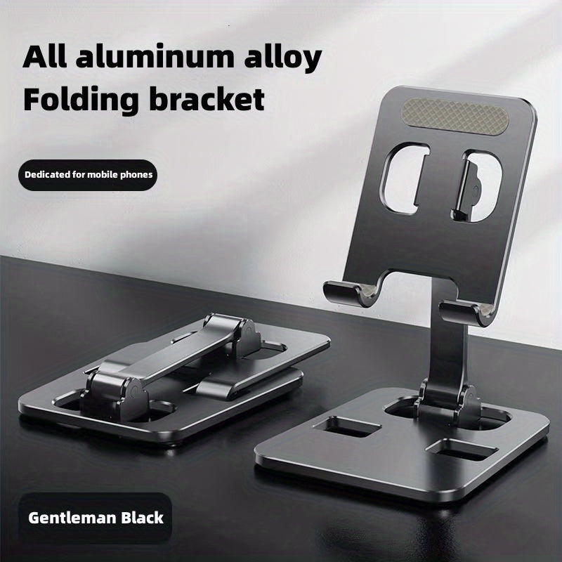 Metal Foldable Lifting Mobile Phone Holder Lazy Desktop Holder Mobile Phone Tablet Universal Holder Multi Angle Adjustable Mobile Phone Holder Children's Online Class Mobile Phone Holder Base Compact And Portable - Digital Edges | Online Electronics Store