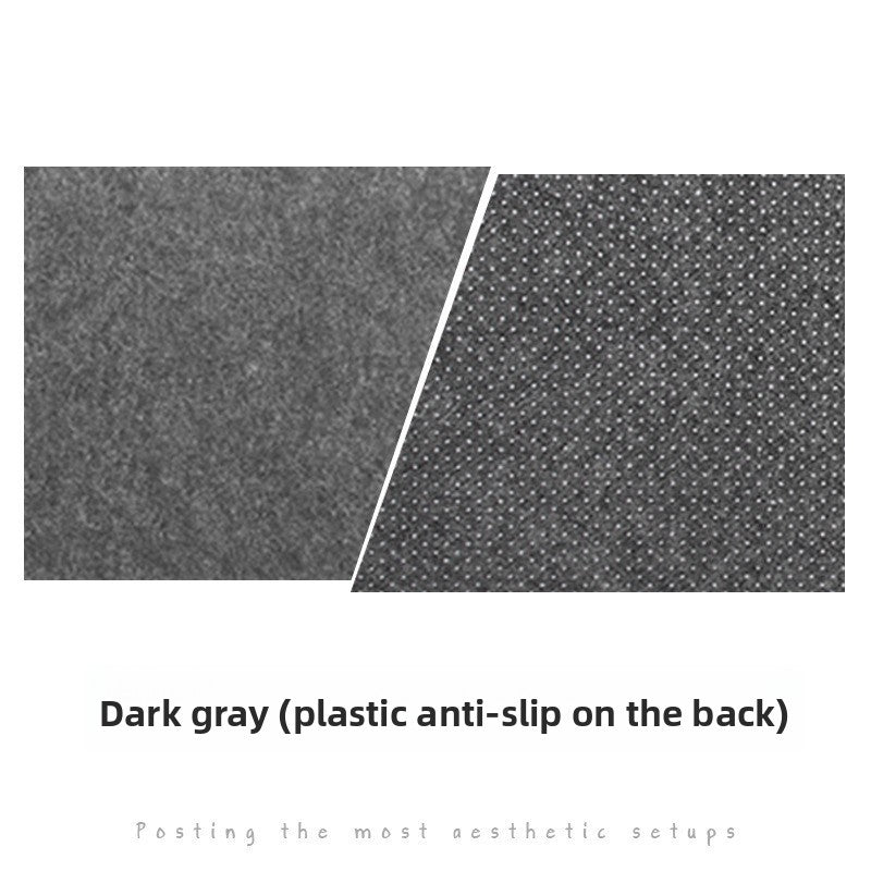 Extra Large Felt Desk Mat Mouse Pad Non-Slip Gaming Table Mat