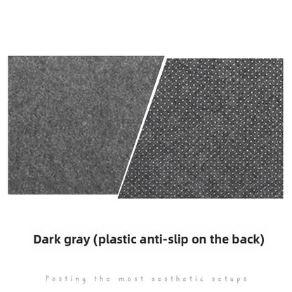 Extra Large Felt Desk Mat Mouse Pad Non-Slip Gaming Table Mat