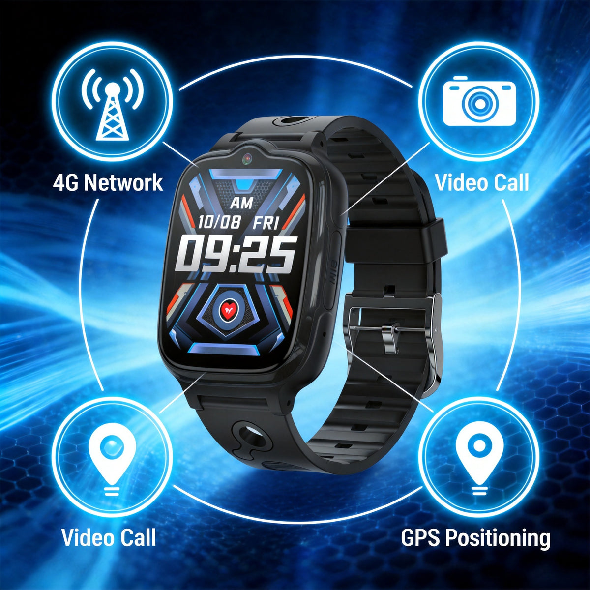 Children Smart Watch with SIM Card GPS Positioning – additional product photo 2