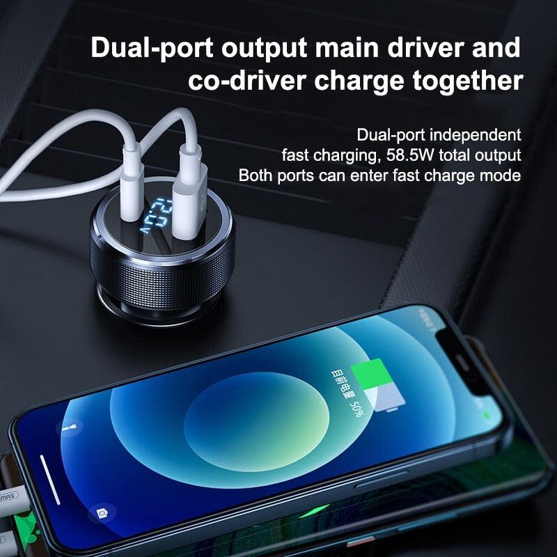 Metal Alloy Car Charger - Digital Edges | Online Electronics Store