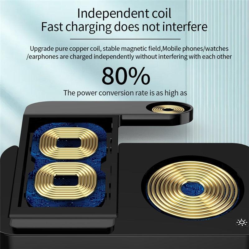 4 in 1 Wireless Charging Station | Samsung Galaxy, iPhone Pro - Digital Edges | Online Electronics Store