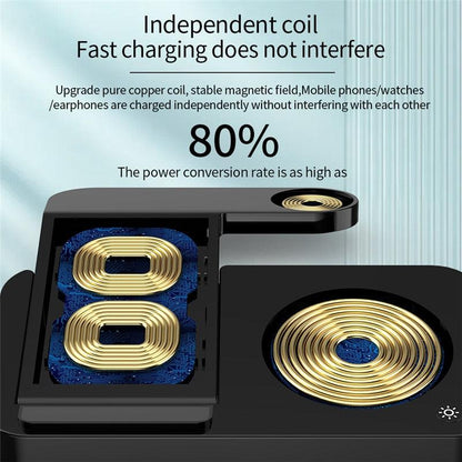 4 in 1 Wireless Charging Station | Samsung Galaxy, iPhone Pro - Digital Edges | Online Electronics Store