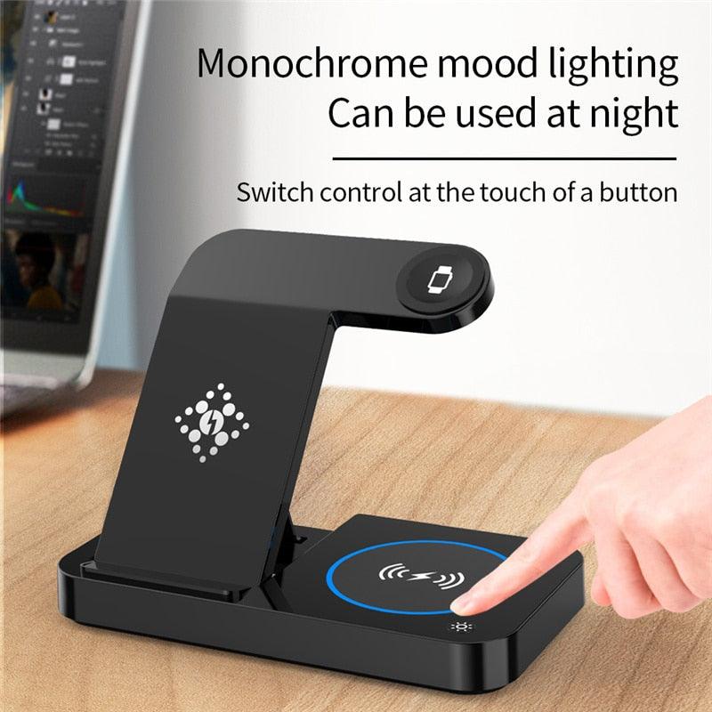 4 in 1 Wireless Charging Station | Samsung Galaxy, iPhone Pro - Digital Edges | Online Electronics Store