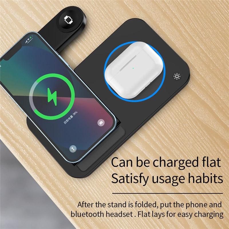4 in 1 Wireless Charging Station | Samsung Galaxy, iPhone Pro - Digital Edges | Online Electronics Store