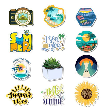 Adventure Stickers-50PCS for Laptop Water Bottle, Car, Luggage For Adult Teens - Digital Edges | Online Electronics Store