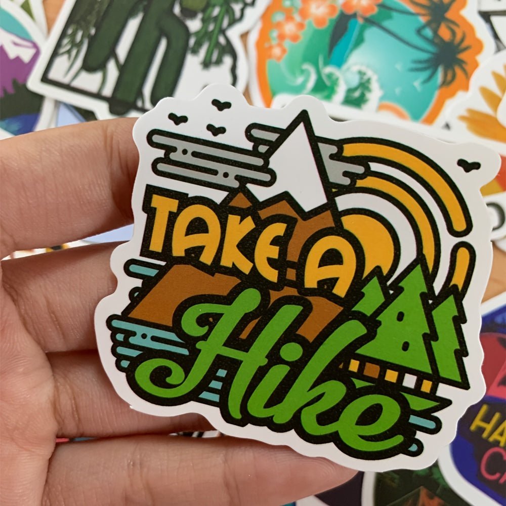 Adventure Stickers-50PCS for Laptop Water Bottle, Car, Luggage For Adult Teens - Digital Edges | Online Electronics Store