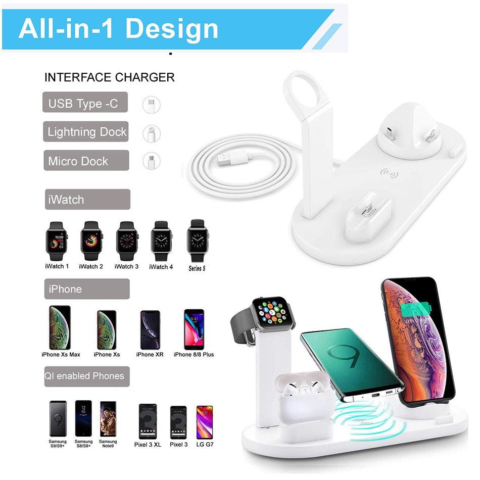 Wireless iphone Charger Stand