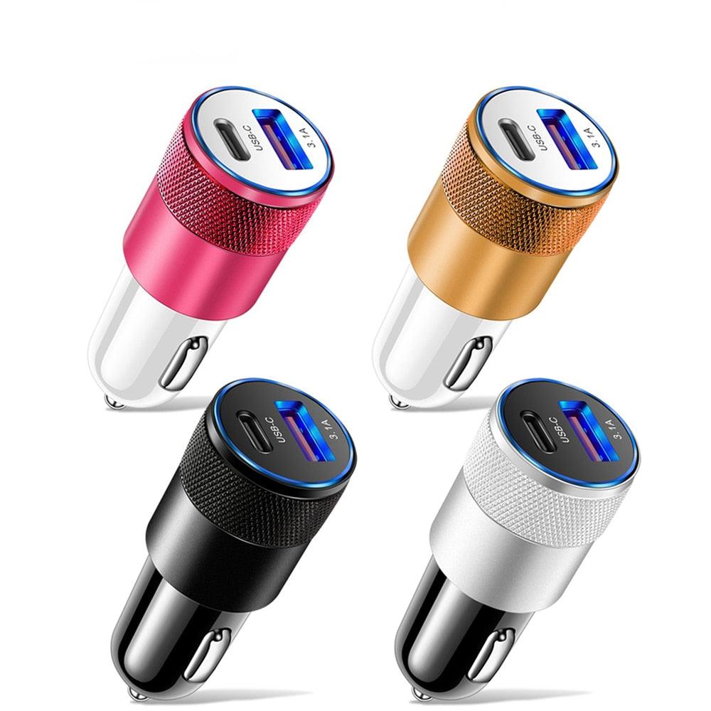Metal Alloy Car Charger - Digital Edges | Online Electronics Store